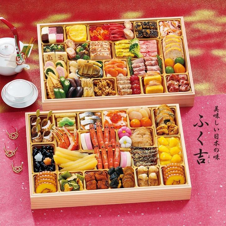 ふく吉 和洋おせち「祭り膳」二段重